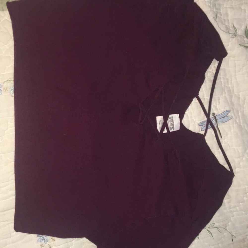 Vs pink crop top